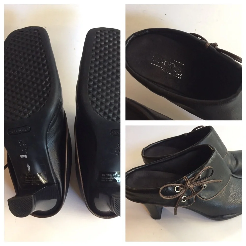 Black Aerosoles 2 1/2” Heels Slip On/Mules Casual Size 6B